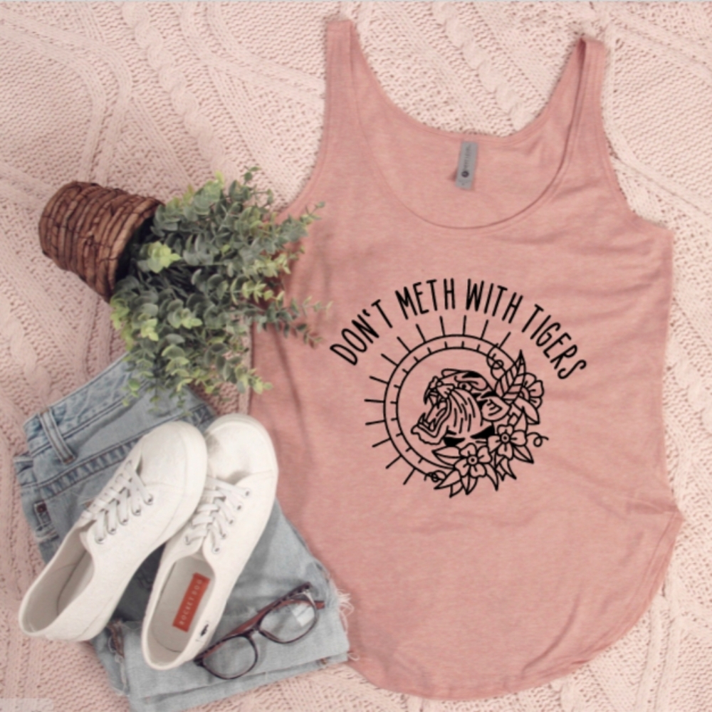 Boutique Tiger King Tank Top